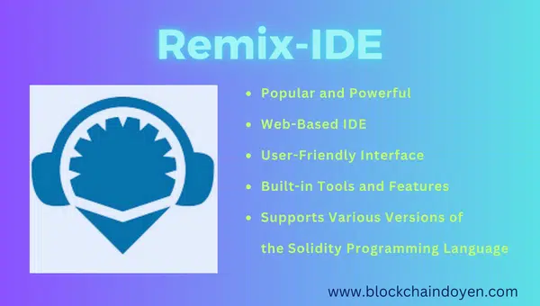 Remix-IDE at www.blockchaindoyen.com